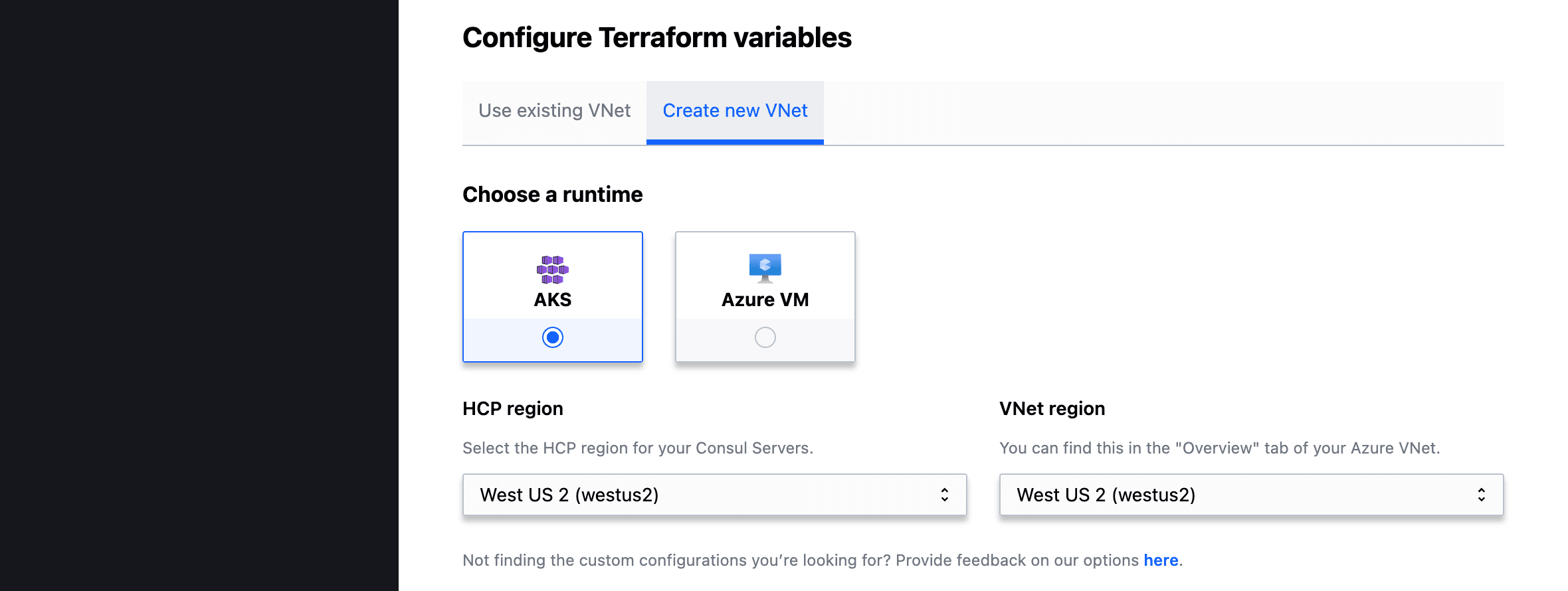 HCP UI Consul - Deploy with Terraform - AKS with new
VNet